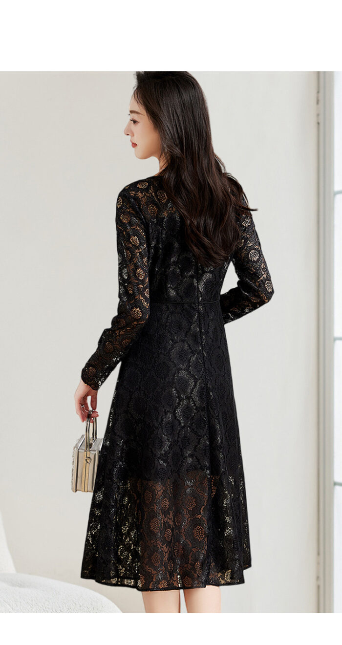 Exquisite waist cinching dress