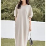 Comfortable cocoon shaped dress