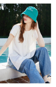French style design shirt, summer solid color shirt
