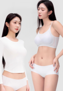 Super popular jelly strip women's suspender bra