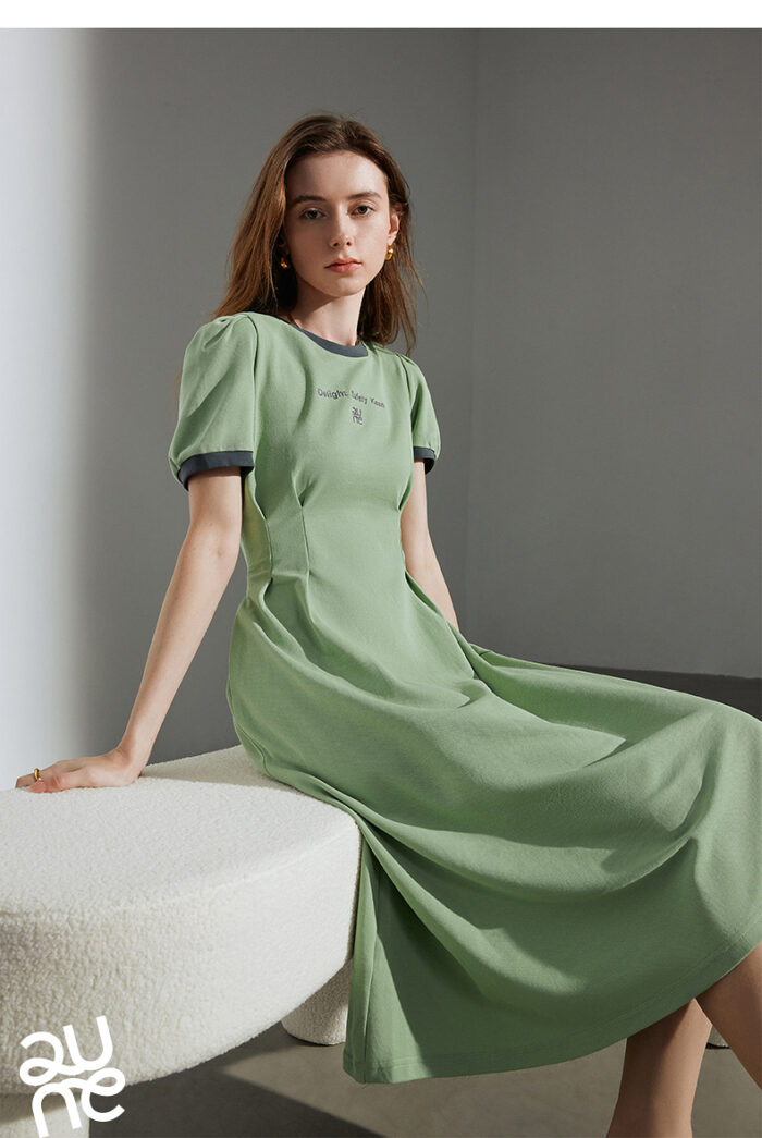 TOYOUTH casual round neck dress