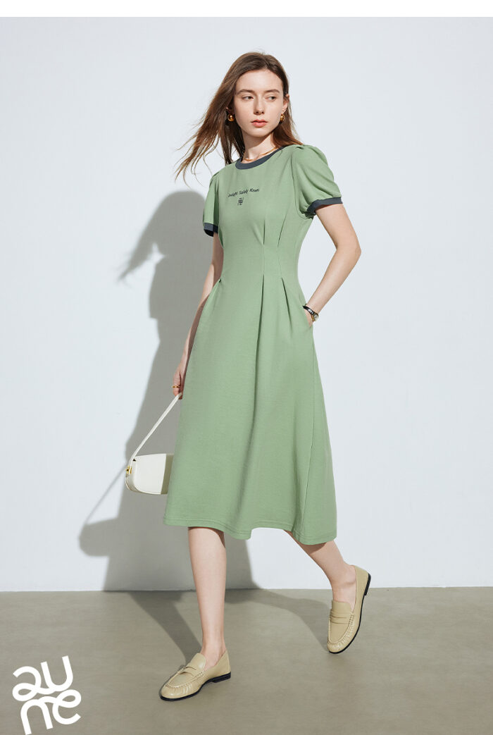 TOYOUTH casual round neck dress
