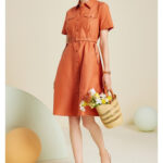 SAITU 23mm high-end silk dress with mulberry silk content