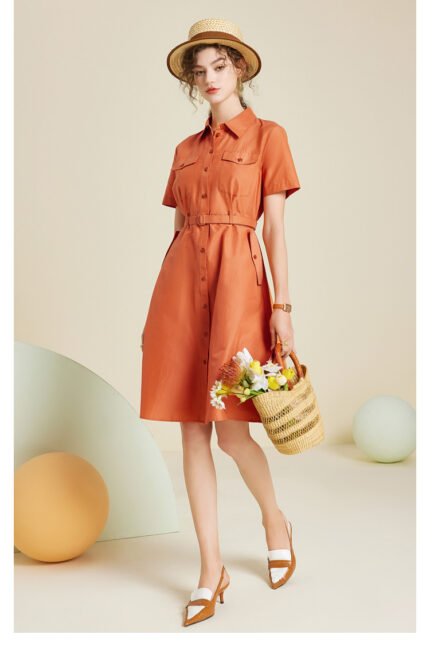SAITU 23mm high-end silk dress with mulberry silk content