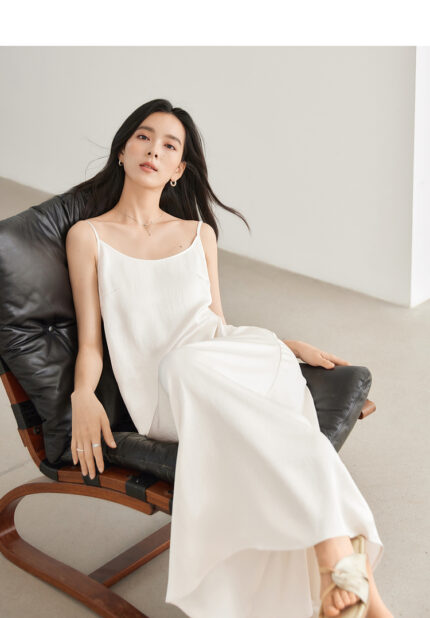 Satin camisole dress