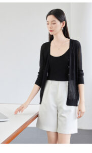 OSA Spring/Summer New Ice Silk Knitted Sweater Shawl