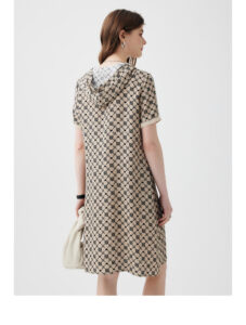Leisure style mulberry silk straight tube skirt and silk dress