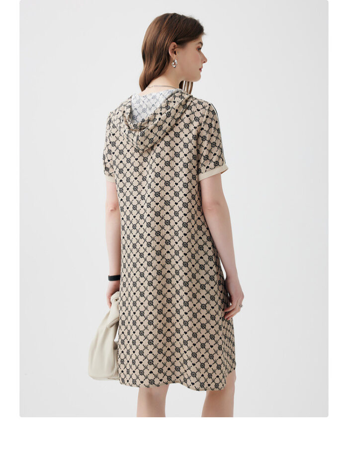 Leisure style mulberry silk straight tube skirt and silk dress