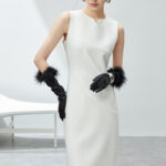 SENTUBILA small V-neck sleeveless dress