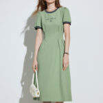 TOYOUTH casual round neck dress