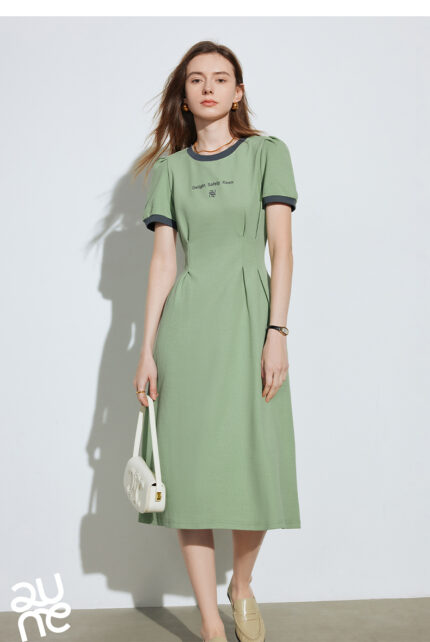 TOYOUTH casual round neck dress