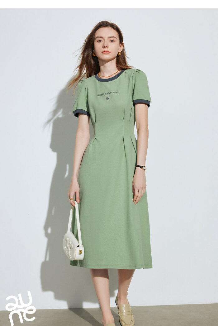 TOYOUTH casual round neck dress
