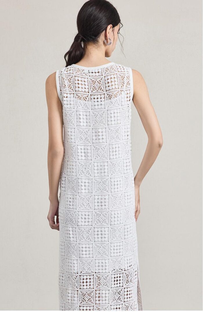 YIGUE 2025 Summer Simple and Fashionable Lace Vest Skirt