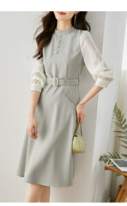 VIMLY light duty A-line skirt dress