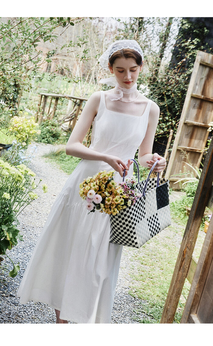 FANSILANEN Sleeveless Strap Dress