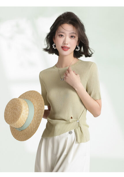 SAITU Summer Premium T-shirt with Mulberry Silk