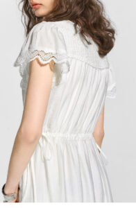 25 year summer new V-neck slimming long dress