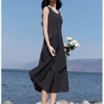 X. YING waist cinched sleeveless vest dress