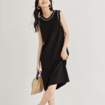 Duibai Little Fragrant Knitted Sweater Dress