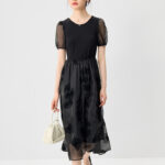 Ziqiao French short slimming dress