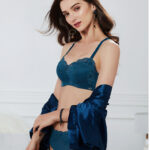 GUJIN lace sexy backless bra without steel ring