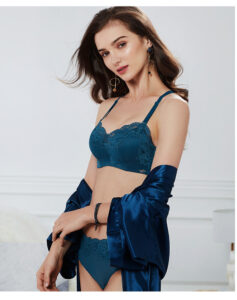 GUJIN lace sexy backless bra without steel ring