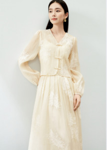 SENTUBILA Elegant Strap Dress