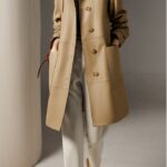 KELE COCO sheepskin genuine leather windbreaker jacket
