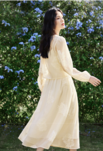 SENTUBILA Elegant Strap Dress