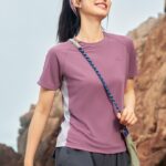 Summer quick drying 2025 outdoor sports short sleeved shirt T-shirt