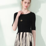 Lyocell Tencel blend classic minimalist T-shirt