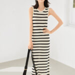 Striped vest dress