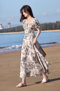 Summer New French Elegant Dress
