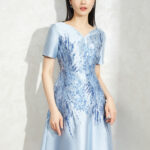 2025 Spring/Summer New Exquisite Short Sleeve Dress