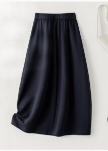 Summer 2025 high waisted elastic skirt