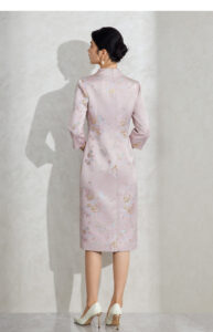 V-neck formal dress