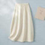Summer 2025 high waisted elastic skirt