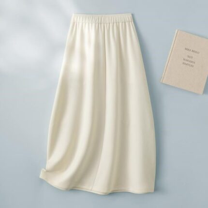 Summer 2025 high waisted elastic skirt