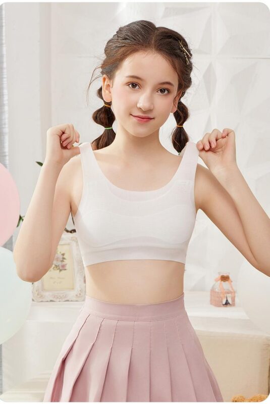 运动款小背心少女文胸