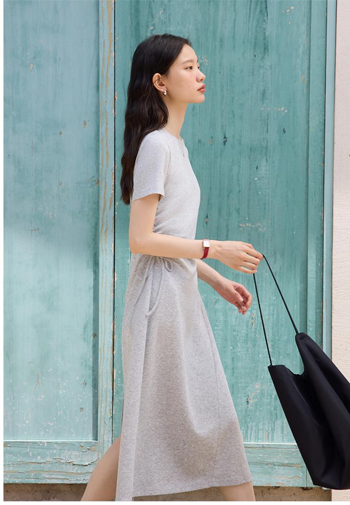 Short shoulder dress Short shoulder dress