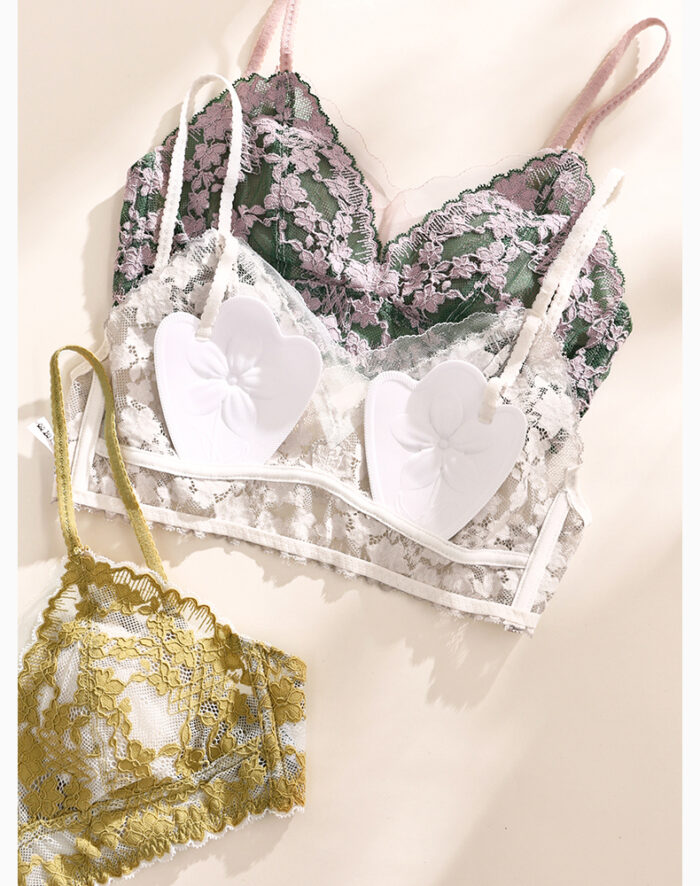 Thin mesh bra