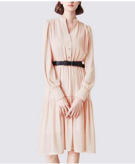 Medium to long A-line dress