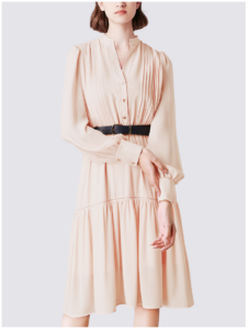 Medium to long A-line dress