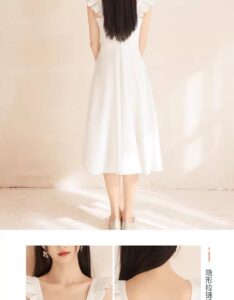 Satin Short Summer Strap Dress Bridesmaid Dress