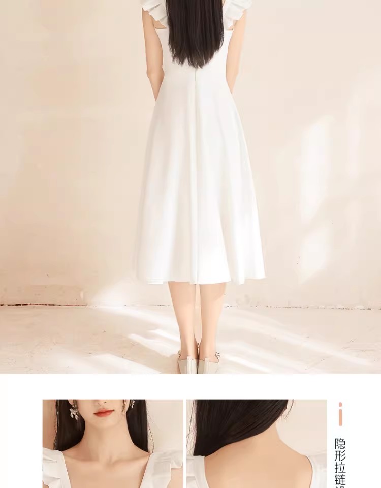 Satin Short Summer Strap Dress Bridesmaid Dress Satin Short Summer Strap Dress Bridesmaid Dress