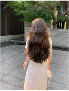 Elegant temperament hollow butterfly apricot white dress