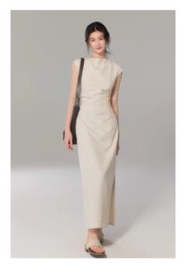 Xiaofei sleeve high-end dress