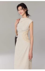 Xiaofei sleeve high-end dress