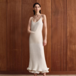 Strap Wave Long Skirt Sleeping Skirt