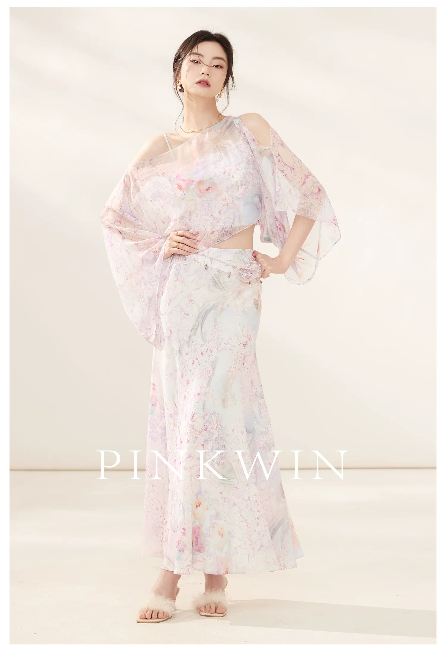 high-end floral skirt!!53065864 high-end floral skirt